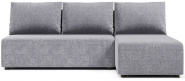 Диван угловой Консул серая рогожка